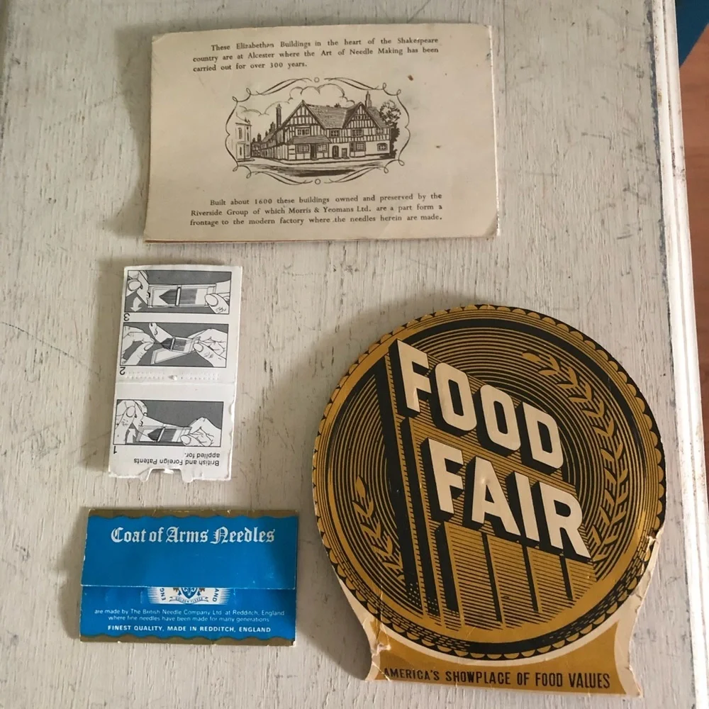 Vintage Sewing Needle Assortment